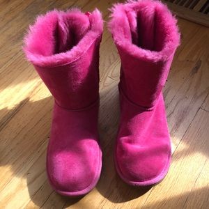 Girls Uggs Bow Boots